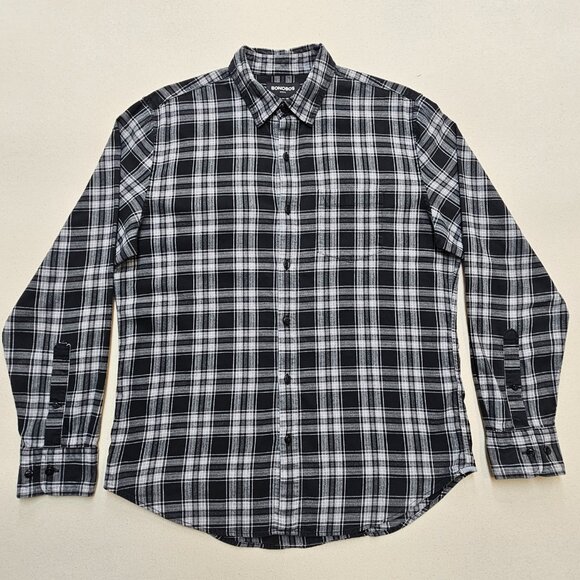Bonobos Stretch Flannel Standard Fit Button Down M - Picture 2 of 7